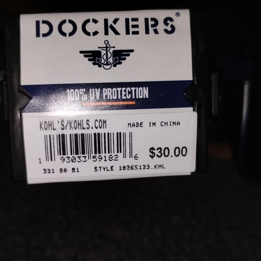 Men's Dockers® 65mm Navigator Rectangular Polarized Sunglasses